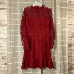 Red Lace Dress